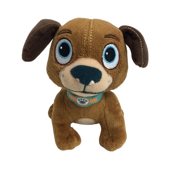 Disney Jr Doc McStuffins Findo 5" Plush Puppy Dog Brown Stuffed Animal Pup Toy - Picture 1 of 12